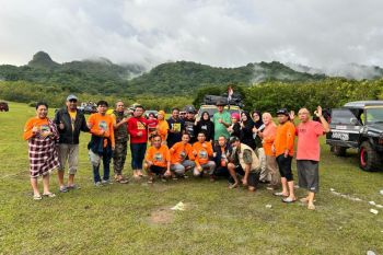 Puluhan Offroader asal Jawa jajal Bukit Maccayya Sidrap Sulsel