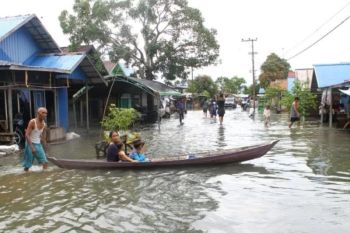 17.257 rumah terendam banjir di Banjar Kalsel