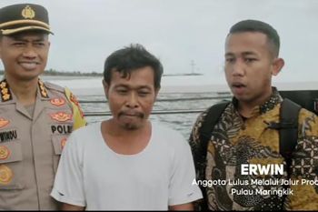 Pemuda miskin dari pulau 3T di NTB lulus polisi