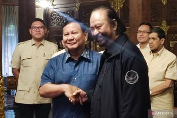 Ketum Partai Gerindra Prabowo tanggapi soal Sandiaga dijodohkan dengan Anies