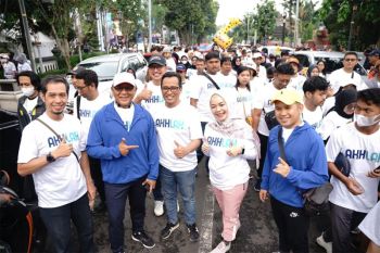 Kolaborasi PLN dengan stakeholders, meriahkan Jalan Sehat Bersama BUMN