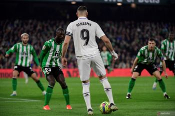 Liga Spanyol - Real Madrid hanya bawa satu poin dari markas Real Betis