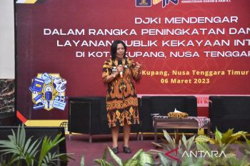 Kakanwil Kumham NTT ajak masyarakat menjaga kekayaan intelektual komunal