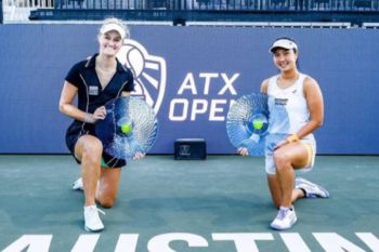 Petenis Indonesia Aldila raih gelar WTA kedua tahun ini dengan juarai ganda ATX Open