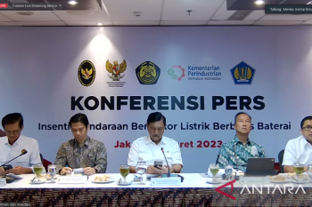 Pemerintah Indonesia beri insentif untuk  250.000 unit sepeda motor listrik
