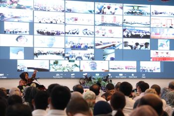 Mensos Risma ingatkan jajarannya tidak terpancing di medsos hadapi Pemilu 2024