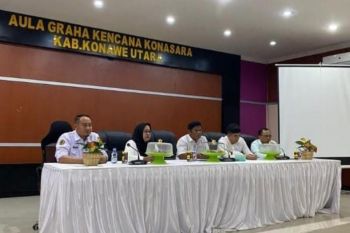 BKKBN Sultra Rapat Audiensi dan Koordinasi Percepatan Penurunan Stunting di Konawe Utara