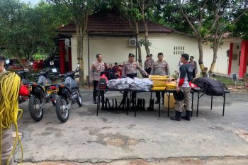 Longsor Natuna, Polda Kepri kirim 112 personel untuk bantu para korban