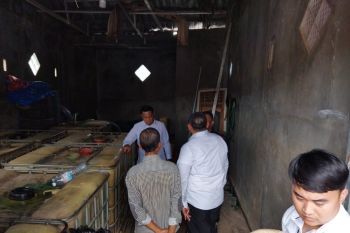 Polda Lampung gerebek gudang pengoplos minyak mentah