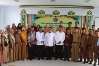 Kemenag Sulbar tingkatkan kompetensi guru madrasah Mamuju Tengah