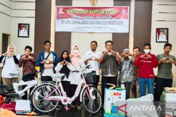 Sentra Abiseka Pekanbaru salurkan bantuan atensi untuk kelompok rentan di Meranti