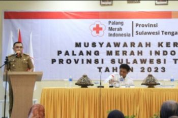 Pemprov Sulteng minta PMI tingkatkan pelayanan tanpa pamrih
