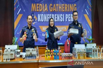 Bea Cukai Surakarta tindak 31 kali peredaran rokok ilegal dan  MMEA