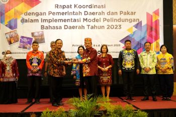 Kalteng dukung Balai Bahasa revitalisasi bahasa daerah