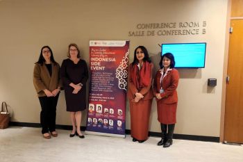 Indonesia presents good practices of gender equality at UN