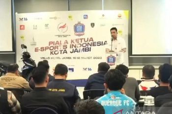 Kejuaraan esport Piala Ketum ESI Kota Jambi diikuti ratusan peserta