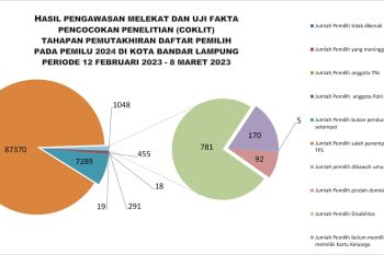 Bawaslu minta KPU Bandarlampung segera coret pemilih tak penuhi syarat