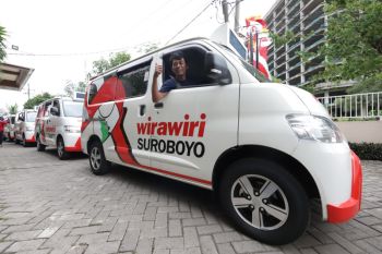 Angkutan pengumpan di Kota Surabaya angkut ribuan penumpang sehari