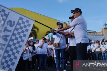 Ribuan karyawan BUMN di Manado peringati 25 tahun Kementerian BUMN
