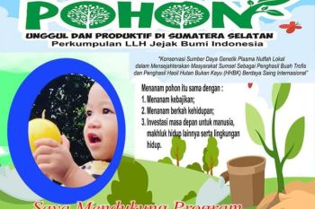Jejak Bumi Indonesia kampanyekan gerakan tanam pohon