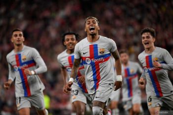 Tim Barcelona naik ke peringkat dua klasemen sementara