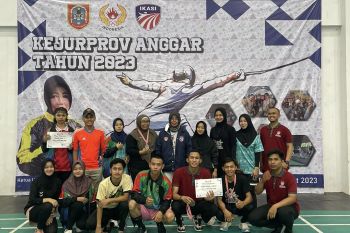 Tiga atlet anggar Balangan masuk pra PON Kalsel