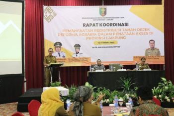 Lampung targetkan redistribusi reforma agraria capai 6.859 bidang tanah