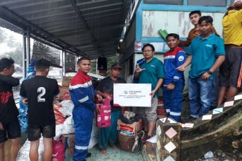 Pertamina Peduli bantu warga terdampak banjir di Lahat Sumsel