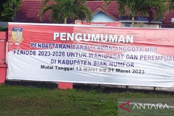 Biak Numfor buka pendaftaran calon anggota MRP