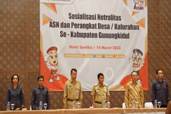 Bawaslu Gunungkidul minta ASN jaga netralitas pada Pemilu 2024