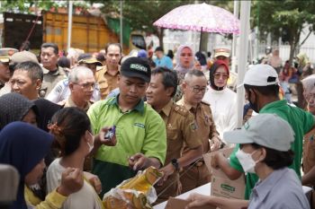 Pemprov Lampung gelar pasar murah dan bazar di Pringsewu