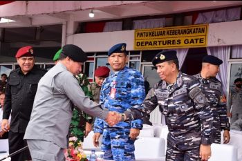 Danlantamal VIII hadiri pembukaan Patroli Bersama yang digelar Bakamla RI