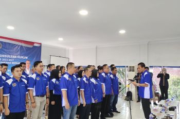 PWI Lampung lantik kepengurusan LAKH periode 2023-2027