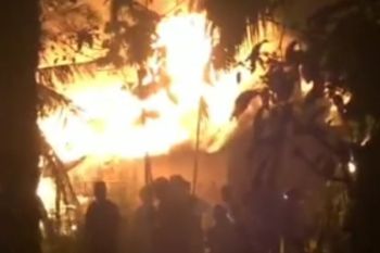 Satu tewas akibat kebakaran dua rumah di Riau