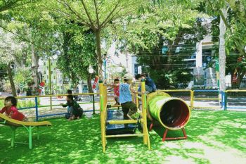 DLH menyiapkan Rp200 juta untuk bangun taman bermain anak di RTH Pagutan