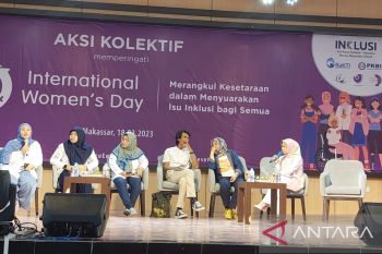 Sejumlah Lembaga inklusi pamerkan karya jurnalistik memperingati IWD 2023