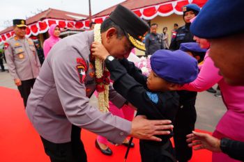 Kapolri Listyo Sigit sebut masyarakat masih sangat sayang kepada Polri