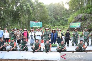 Pangdam Hasanuddin berharap program ketahanan pangan terus digalakkan
