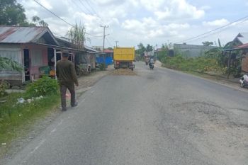 PUPR PKPP Riau perbaiki jalan rusak di  Bagan Siapiapi-Sinaboi