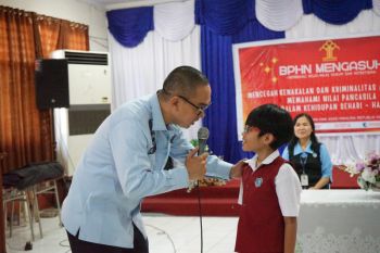 Kemenkumham Sulut gelar penyuluhan hukum di sekolah