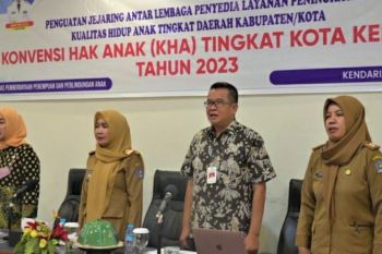 Pemkot Kendari mendorong terwujudnya Kota Layak Anak 2023