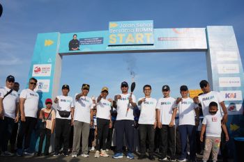 HUT ke-25 BUMN, Pupuk Kaltim gelar jalan sehat di Sulsel