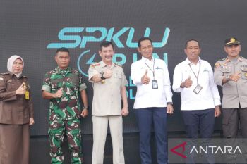PT PLN pasang SPKLU di Kota Palopo dukung eksosistem kendaraan listrik