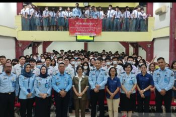 Kemenkumham Sumsel galakan penyuluhan hukum di sekolah untuk cegah tawuran