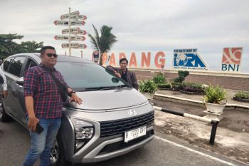 Test Drive Hyundai Stargazer jajal lokasi wisata  di Kota Padang