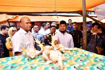 Gubernur Sulsel : Harga bahan pokok awal Ramadhan 1444 H relatif terkendali
