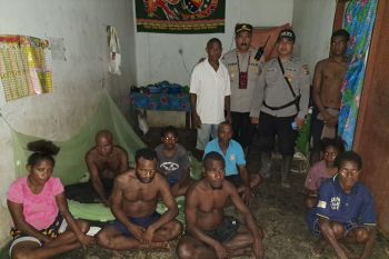 Polsek Arso Timur dapati 10 WNA PNG di Keerom