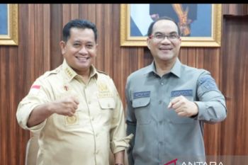 Kakanwil Kemenkumham Sumsel berkoordinasi dengan Bupati Banyuasin