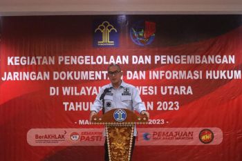 Kanwil Kemenkumham Sulut harap PT dukung pengintegrasian JDIH