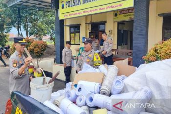 Polres Batang sita 300 selongsong  petasan